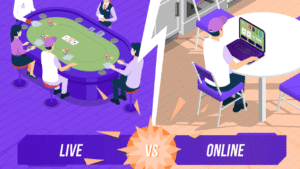 Online Poker vs Live Poker