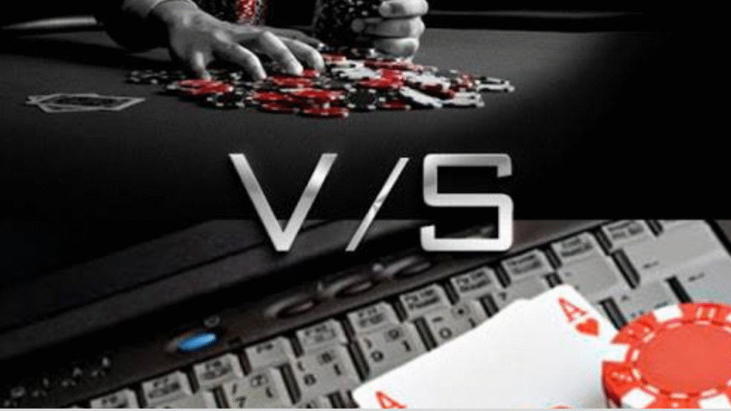 Online Poker vs Live Poker